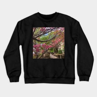 Pink Blossoms Crewneck Sweatshirt